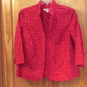 Coldwater Creek Red Jacket 1X